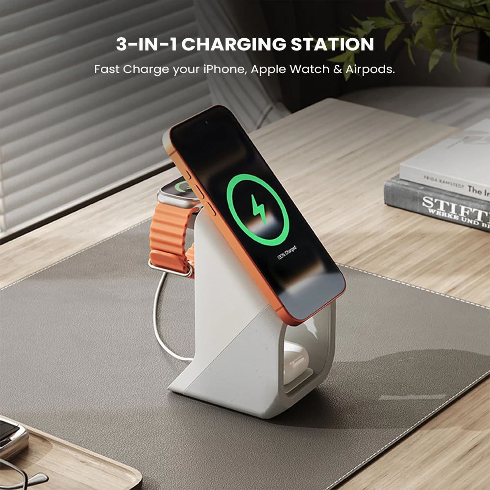 NOVA 3-in-1 Fast Wireless Charging Station - Image 11